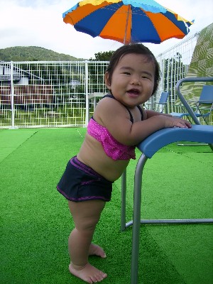 8月26日　奏衣プール