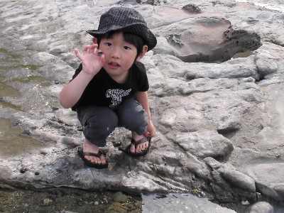 5月20日　潮干狩り恵翔