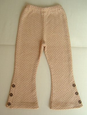 サイドボタンブーツカットパンツ