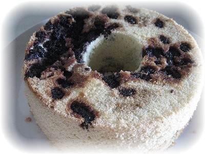 桑の実シフォンケーキ1