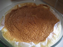 スフレチーズケーキ