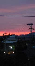 夕焼け