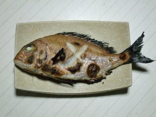 小鯛の塩焼き