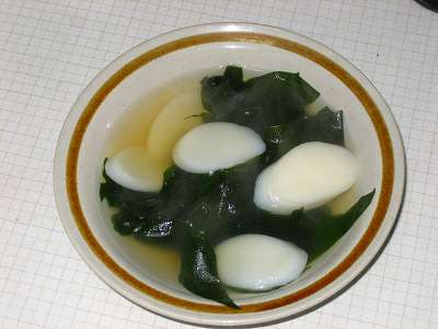 わかめスープ