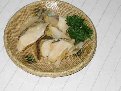 ツブ貝・・・ボイル