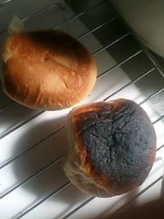 炊飯器パン　グリルへ