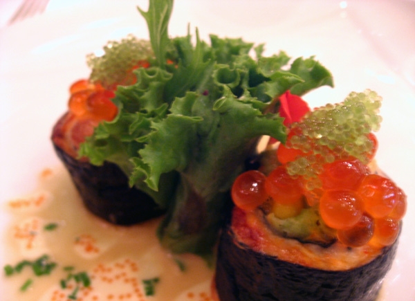 Alan Wong'sホットカリフォルニアロール