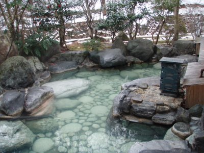 庭園温泉