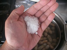 薄かったので、もうちょっと足して…。　ＯＫ！