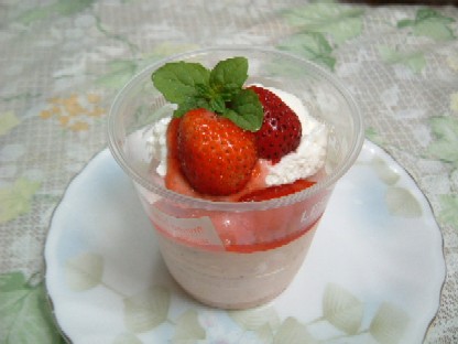いちごムース