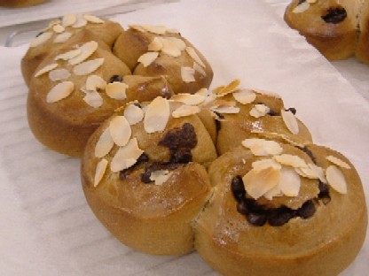 カフェオレ　パン