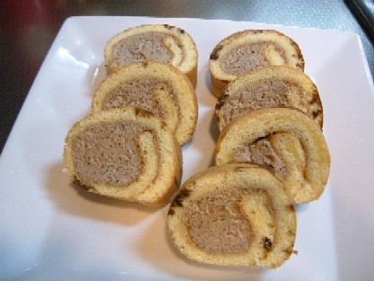 紅茶のロールケーキ