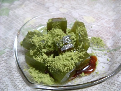 抹茶わらび餅（かんてんパパ）