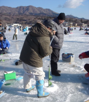 わかさぎ釣り3