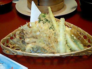 天婦羅盛り合わせ