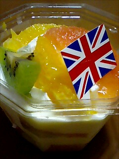 フルーツトライフル(イギリス)