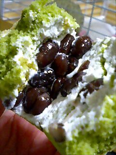 抹茶シューロール３