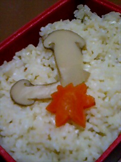 松茸ごはん２