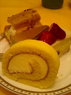 ブッフェのスイーツ