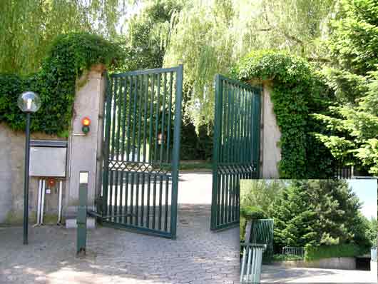 門の後ろの世界
