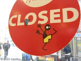 closed