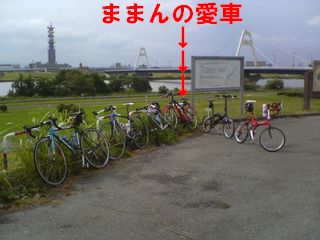 自転車仲間と走行会（走行距離：約114キロ）