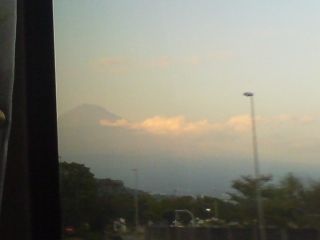 富士山をこんなにそばで見たの初めて