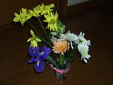 児童館で工作　お花