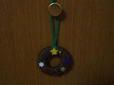 児童館で工作　リース１