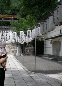 護国神社。