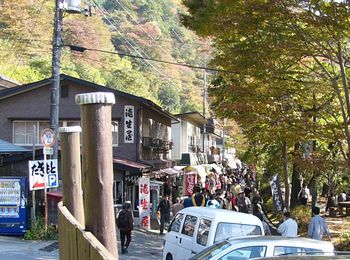 袋だの滝へ通じる道