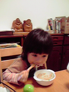 うどん美味しいね～♪