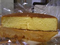 チーズケーキ断面