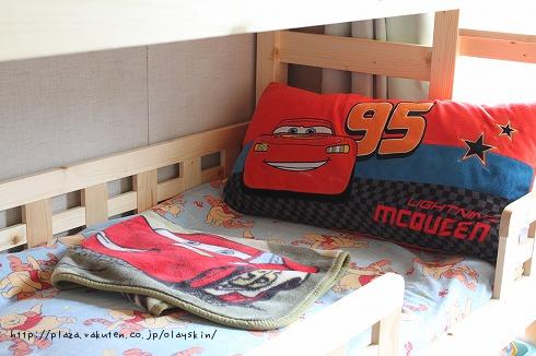 エコ仕様★お子様の小さな砦 エコ塗装２段ベッド