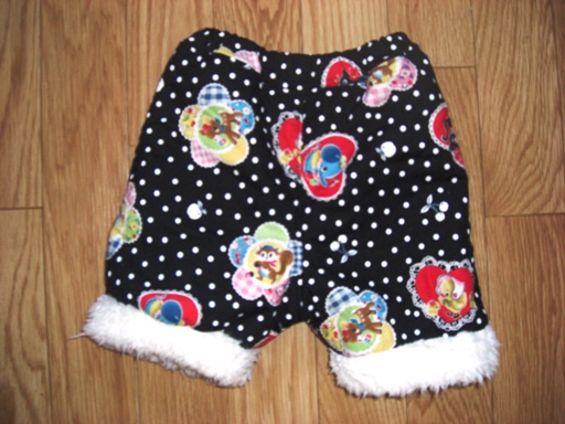 レトロブラックかぼちゃパンツ