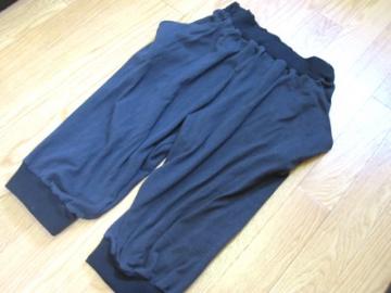サルエルパンツM　ブラック
