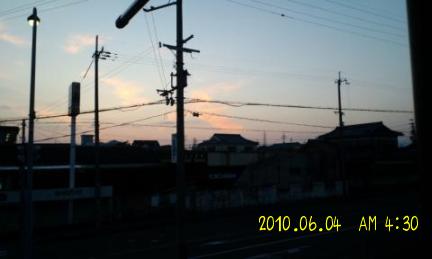 朝の風景