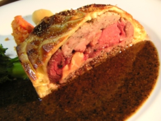 ジビエのパテ、トリュフソース