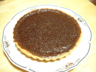 チョコレートタルト