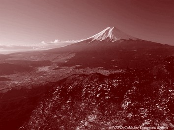 １月１１日　朝８時の冨士です3