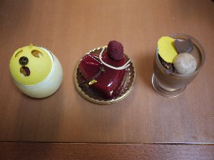 ジョエルロブションのケーキ