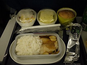 キャセイの機内食２