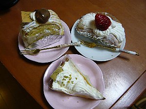 市ヶ谷「ゴンドラ」のケーキ