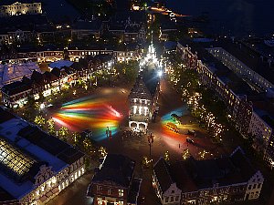 ドムトールンから見たハウステンボスの夜景