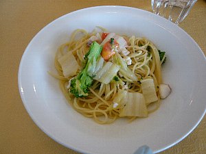 モアナコーストのランチ（スパゲティ）