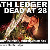 Heath Ledger Dead at 28