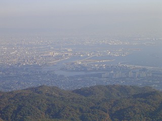 六甲山山頂より