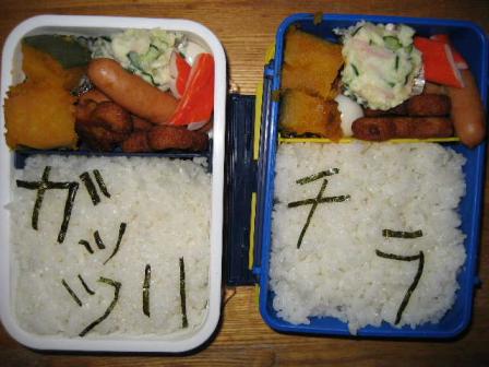 覗き見弁当