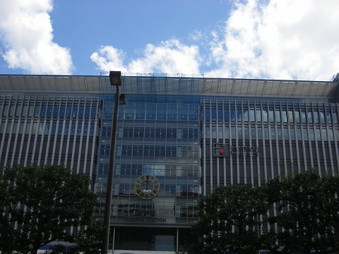 博多駅ビル（建設中2010夏）その２