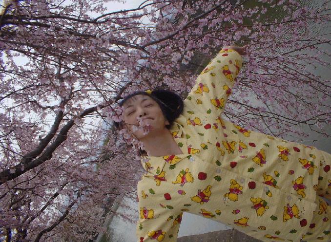 桜もホラ御礼言おー